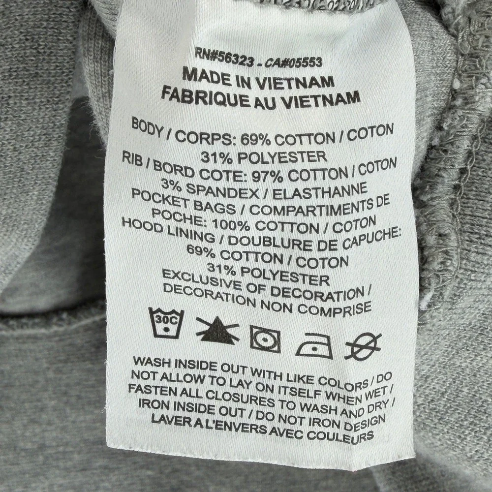 Nike Womens Sportswear Tech‎ Fleece Cropped Hoodie Grey DR4973-063 Small